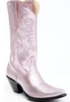 Womens Cowgirl Boots, Space Cowgirl, Metallic Boots, Boot Barn, Boots Store, Wedding Boots, Leather Western Boots, Pink Boots, Western Boot