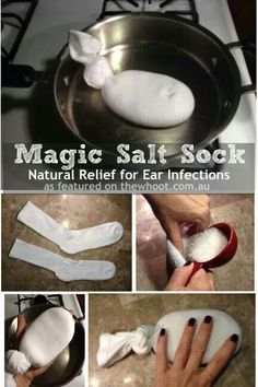 Magic Salt, Ear Ache, Ear Infections, Natural Healing Remedies, Diy Remedies, Natural Therapy, Homemade Remedies, Natural Diy, Natural Home Remedies