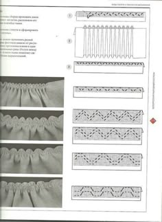 an open book with instructions on how to sew the skirt and tie it together