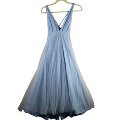 New! Hello Molly Women's XS Plunge Neck Cinderella Midi Dress Light Baby Blue Poofy was just added to eBay. Check it out! #eBay #eBaySeller Brands Outlet, Ebay Seller, Baby Blue, Check It Out, Cinderella, Dress Outfits, Midi Dress, Women Accessories, Things To Sell