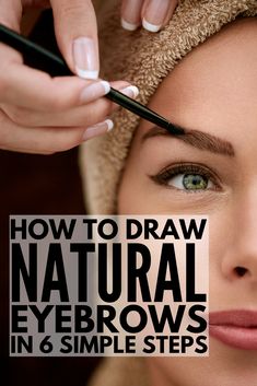 Perfect Eyebrows Tutorial, Eyebrow Tutorial For Beginners, Draw Eyebrows, Eyebrow Hacks, Brow Tutorial, How To Draw Eyebrows, Threading Eyebrows