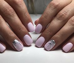 Ombre Rose, Acrylic Nail Shapes, Nails Polish, Bride Nails, Silver Nails, Fabulous Nails, Fancy Nails, Short Acrylic Nails