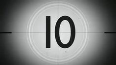 the number 10 is shown in black and white