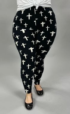 92% Polyester 8% Spandex Made in China Extended Plus Size Inseam Made In China, Black Leggings, Size 20, Plus Size Outfits, Spandex, Leggings, Plus Size, China, Pants