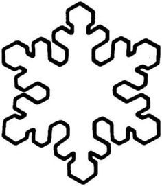 a snowflake that has been drawn in black and white, with no background