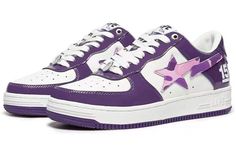 1I22-191-001 15 Anniversary, Bape Star, Bapesta Shoes, Bape Shoes, Bape Sta, Ape Bape, Violet Background, Cute Sneakers, 15th Anniversary