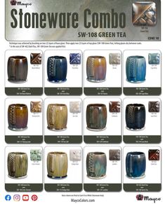 the stoneware combo is available in many different colors