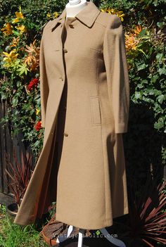 The camel hair coat has been a key fashion piece for over a decade. Traditionally made of pure camel hair or a blend with wool. You might think that camel’s hair is coarse but no! underneath it is soft.  Browse and buy https://www.etsy.com/uk/listing/203573250/true-vintage-tailored-1970s-camel-hair?ref=shop_home_active_22 No Sign, True Vintage, Wool Coat, Camel, Trench Coat