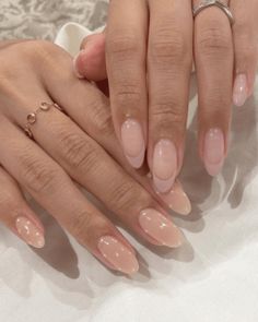 Silver Tip Nails, Gold Tip Nails, Blush Pink Nails, Pink Tip Nails, Nude Wedding