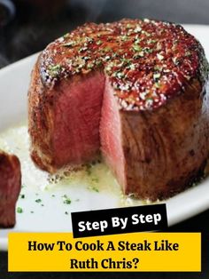 how to cook a steak like ruth cruis? step by step instructions and pictures