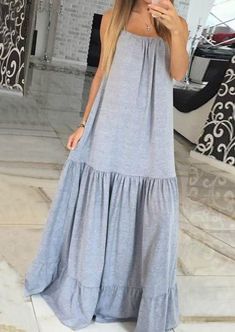 Look Hippie Chic, Stil Boho, Long Summer Dresses, Patchwork Dress, Linen Dresses, Womens Maxi Dresses, Sewing Dresses, Latest Fashion For Women