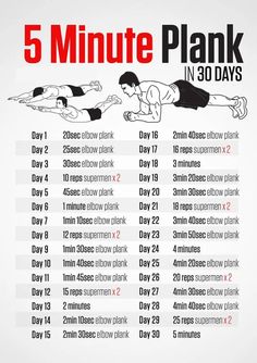 the 5 minute plank in 30 days