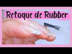 ¿Cómo hacer el RETOQUE de UÑAS de gel RUBBER? TUTORIAL relleno o MANTENIMIENTO - YouTube Rubber Gel, Gel Rubber, Nail Tutorials, Gel Nails