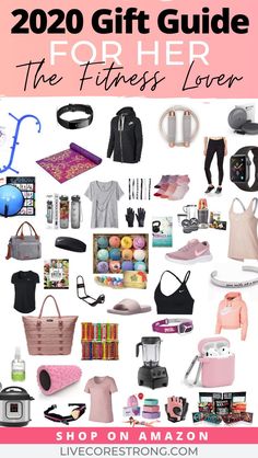 gift guide for her the fitness lover, by jolie's closet on oursia