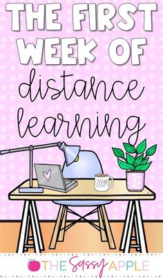 the first week of distance learning