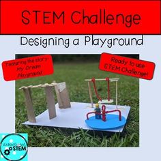 #cheers2022 Playground STEM Challenge - Design a Playground | TpT Stem Playground, Inventors Workshop, Friday Activities, Stem Lessons, Space Activities For Kids, Stem Club, Building Challenge, Steam Challenges, Stem Engineering