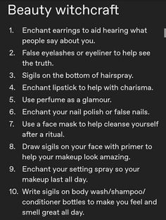 Glamour Spells Witchcraft, Witch Beauty Tips, Spell To Change Appearance, Spells For Other People, Beauty Witch Tips, Glamour Magick Witchcraft, Glamour Witch Tips, Glamour Magick Sigil, Beauty Magick Witchcraft