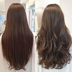 Hair Inspiration Long, Hairstyles For Layered Hair, Haircuts For Medium Hair, Long Brown Hair