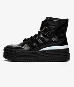 Buy now Adidas TRIPLE PLATFORUM Hi - FY4549 Trendy Adidas Streetwear Sneakers, Adidas Athleisure High-top Sneakers For Streetwear, Afro Punk, Black Adidas, Exclusive Collection, Puma Sneaker, All Black Sneakers, The Fall, Buy Now