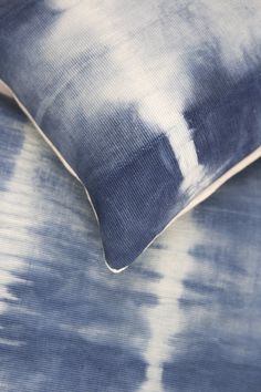 Archive New York Indigo Shibori Nubby Pillow Pillow Archive New York Fragile Art, Shibori Pillows, Dyed Pillows, Guatemalan Textiles, Backstrap Loom, Indigo Shibori, Plant Dyes, Indigo Dye, Natural Plant