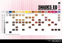 Download Redken color chart 08 Redken Shades Color Chart, Redken Shades Eq Color Swatches, Redken Shades Eq Color Chart 2022, Redken Eq Shades Chart, Shades Eq Chart, Salon Hair Color Chart