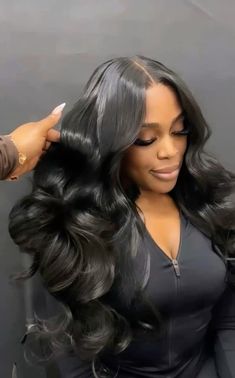 Sleeked Hairstyles, Blowout Curls, Miami Mansion, Frontal Wig Hairstyles, Protective Hairstyles Braids, Hair Done, Quick Weave, Hair Laid, Hair Crush