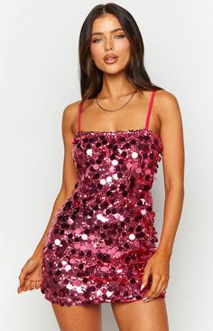 Pink Sequin Mini Dress

How to style:
Ready to dazzle on your next festival ()? Be the main character with the perfect pink sequin mini dress ()! Style it with cowboy boots and gold jewellery () to complete the look!

Features:


  
 * Removable and adjustable spaghetti straps 
 * Mini length 
 * Bodycon fit 
 * Lined 
 * Slight stretch 
 * Mid weight material 
 * Pull on style Be The Main Character, Mini Dress Style, Sparkle Mini Dress, Prom Midi Dress, Summer Playsuit, Semi Formal Dresses, Beginning Boutique, Pink Sparkle, Strapless Tops