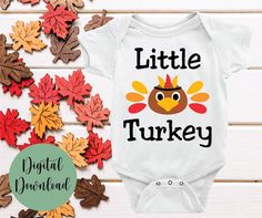 LES ARRIÈRE-PLAN NE SONT PAS INCLUS - ENVOYEZ-MOI UN E-MAIL POUR LES ACHETER SÉPARÉMENT moonandtree1981@gmail.com Créez une adorable combinaison pour le premier Thanksgiving de votre bébé ! Tous les fichiers sont conçus pour être utilisés avec des machines de découpe populaires telles que Cricut, Silhouette, Brother ScanNCut et d'autres machines de découpe et logiciels populaires qui acceptent ces fichiers. IDÉAL pour le transfert de chaleur, la sublimation et le vinyle imprimable de transfert à Babys First Thanksgiving, Printable Heat Transfer Vinyl, Thanksgiving Svg, Printable Vinyl, Transfer Vinyl, Gmail Com, Heat Transfer Vinyl, Design Digital, Cricut Silhouette