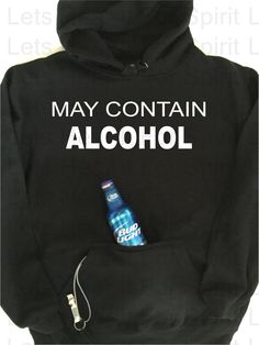 Tailgate Hoodie, May Contain Alcohol Tailgate Hoodie with built in neoprene drink holder in the pocket. Bottle opener attached to pocket. Tailgating has never been easier! Great for concert and Pre game drinks! Football, Hockey, Baseball, Basketball, Soccer whatever your game, keep your drink cold with this tailgate hoodie!! Thick 9oz hoodie is very soft! Be ready for your next tailgate!! Cute/ Funny novelty gift! Women's/ Ladies Hoodie. See photos for size chart and other tailgate hoodie styles Minnie Mouse Shirt Womens, May Contain Alcohol, Beer Hoodie, Disney Birthday Shirt, Disney Couple Shirts, Twin Shirts, Pre Game, Funny Drinking Shirts, Disney Vacation Shirts