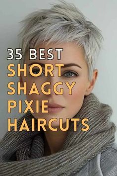 [AffiliateLink] 39 Cute Short Shaggy Pixie For Modern Women #shortsassyhairolderwomenhairstyles Shaggy Pixie Haircut Fine, Women’s Short Pixie Haircuts, Short Hair Styles Pixie Over 50, Short Spiky Hairstyles For Women Over 50, Short Hairstyle Women Round Face Pixie, Dirty Blonde Pixie Cut, Short Spiky Haircuts For Fine Hair, Short Hair Cuts For Women Pixie Undercut, Shixie Haircut Girl