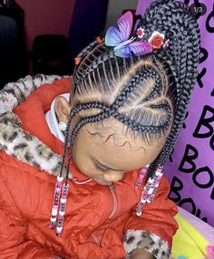 Sky Hairstyle, Lil Girl Hairstyles Braids, Princess Braids, Black Baby Girl Hairstyles, Cabello Afro Natural, Kids Hairstyle