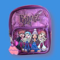 *Nwt Bratz Purple Pvc Y2k Backpack Bratz Suitcase, Y2k Style Bags For Back To School, Y2k Bags For Everyday Use And Back To School, Y2k Style School Backpack Bags, Y2k Style Travel Backpack, Y2k Style School Bag For Back To School, Y2k Style School Backpack, Y2k Style School Backpacks, Y2k School Backpack