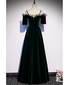 Get 10% off now! Buy dark green long velvet aline formal dress at cheap price online. Free stable shipping and pro custom service since 2009. Dark Green Floor-length Evening Dress For Formal Occasions, Green Velvet Dress For Wedding, Dark Green Formal Dress For Prom Season, Elegant Green Velvet Evening Dress, Dark Green Formal Evening Dress For Prom Season, Elegant Dark Green Formal Gown, Elegant Dark Green Gown For Formal Occasions, Dark Green Formal Evening Dress For Prom, Green Velvet Evening Dress For Party