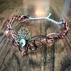 Vintage Style Elven Circlet Hand Wire Wrapped Fairy Faerie - Etsy Elven Circlet, Faerie Costume, Wire Crown, Elven Queen, Wedding Hair Wreath, Crown Wedding, Wedding Tiara, Bridal Crown, Head Shapes