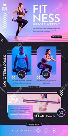 an image of a website page for a gym and fitness store with the words fit nesss on it