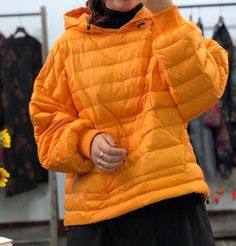 A warm puffer coat make with 90% duck down ,very warm in the cold winter .also could be custom made for any size. This is a winter puffer down jacket fill with down.we design it with a very thick and warm style.this down jacket could keep you very warm in the cold winter.the side pockets is very useful.a unique design women winter coat. Material: 90% duck down ,polyester Style: Casual Package Contents: 1 x down coat Size for the garments S:chest:104cm/40.9" shoulder:40cm/15.7" sleeve:61cm/24" Le Winter Puffer Coat, Travel Jacket, Shiny Jacket, Winter Puffer Jackets, Winter Puffer, Puffer Jacket Women, Style Winter, Dress Jacket, Long Winter