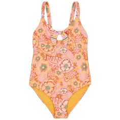 It's time to go swimming with this Girls 7-16 Roxy Wild Flower Keyhole 1-Piece Swimsuit. It's time to go swimming with this Girls 7-16 Roxy Wild Flower Keyhole 1-Piece Swimsuit. FEATURES Scoopneck Sleeveless Gusset liningFABRIC & CARE Polyester, elastane Machine wash Imported Color: Papaya. Gender: female. Age Group: kids. Go Swimming, Roxy Girls, 1 Piece Swimsuit, Swimsuit Set, Time To Go, Wild Flower, Lining Fabric, Papaya, Roxy