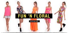 Fun and floral - Dresses with flowers Dresses With Flowers, Floral Dresses, Flower Dresses, Floral