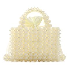 PRICES MAY VARY. Color: White/Gold Size: 7.8*3.9*1.6 Inch. Weight: 450g Material: High quality acrylic beaded bag You will receive one pearl bag with a inner bag and dust bag. We offer a 100% currency refund guarantee; if you have any quality issues with this bag, we will provide you with a replace bag, please contact us as soon as possible. About US
YUSHINY cares about the details and quality of handmade beads bags, our products are made by experienced craftsman team. We choose high quality and Beach Vacation Style, Fashion Romantic, Pearl Bag, Bead Weaving Patterns, Shoe Tags, Beaded Bag, Evening Handbag, Wedding Bag, Romantic Dress