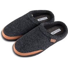 Haggar Men's Clog Slipper House Shoe Indoor/Outdoor With Memory Foam Comfort Comfortable Fit: Find Your Snug Slipper Fit With Our Easy Size Guide. Choose From Men's Standard Us Shoe Sizes M-Xxl. Size Equivalents Are As Follows: Medium (8-9), Large (9-10), X-Large (11-12), Xx-Large (12-13). Whether You Prefer A Loose Or Tight Fit, Select The Perfect Pair Of Haggar House Shoes For Your Needs. Mens House Shoes, Mens Clogs, Mens Sherpa, Suede Clogs, Clog Slippers, Loafer Slippers, House Shoes, House Slippers, Mens Slippers