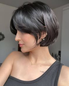 Really Short Hair, Haircuts For Fine Hair, Short Hair With Layers, Short Bob Hairstyles, Short Hair Cuts For Women, Short Hairstyles For Women