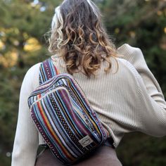 "The Cotton boho crossbody sling bag is the perfect gift for the boho chic in your life. The sling backpack is made from pure authentic Nepalese hemp, lending to its eco-friendliness. With two compartments and just enough space for your essentials. Its the perfect single strap backpack to take with you for festivals, concerts or for every day use. Get yourself a cross body purse that is going to take you from day to night! You'll never need another bag again! - Handmade in Nepal - Vegan, Eco-Fri Bohemian Backpack With Adjustable Strap, Handmade Bohemian Backpack Shoulder Bag, Bohemian Handmade Backpack, Bohemian Handmade Standard Backpack, Single Strap Backpack, Himalayan Hemp Backpack, Beige Boho, Handmade Belts, Mini Backpack