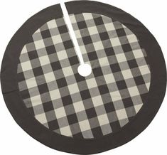 a black and white checkered clock on a white background