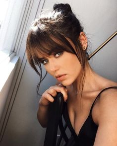 Long Face Hairstyles, How To Style Bangs, Fringe Hairstyles, Long Hair With Bangs, Long Straight Hair, Haircuts With Bangs, Celebrity Hairstyles, Hair Updos, Hairstyles With Bangs