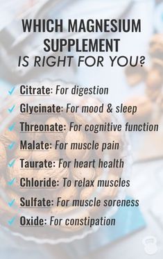 Types Of Magnesium, Magnesium Supplement, Natural Health Remedies, Health Info, Pilates Workout, Health And Beauty Tips, Health Facts, Natural Medicine