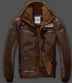 Bomber Jacket, Leather Bomber Jacket, Men Bomber Jacket Leather, Mens… Jacket For Man, Jackets Men Fashion, Outdoor Jacket, Brown Leather Jacket, Winter Mode, Leather Jacket Men, Jacket Style, Street Fashion, Mens Coats