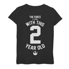 The birthday kiddo will love seeing friends and family dressed up for their Star Wars birthday with this boys' graphic tee.  Crewneck Short sleevesFABRIC & CARE Cotton Machine wash Imported The birthday kiddo will love seeing friends and family dressed up for their Star Wars birthday with this boys' graphic tee.  Star Wars  The birthday kiddo will love seeing friends and family dressed up for their Star Wars birthday with this boys' graphic tee. Size: Small. Color: Black. Gender: female. Age Gro Star Wars Graphic Tees, Birthday Ideas For Her, Birthday Star, Star Wars Birthday, Boys Graphic Tee, Birthday Girl Shirt, Birthday Party Shirt, Boy Birthday Parties, Disney Shirts