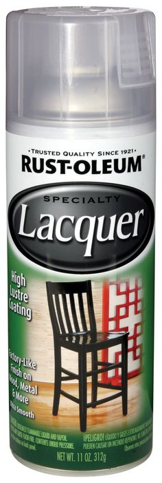 Buy rust-oleum 1906830 lacquer spray, 11-ounce, gloss clear - Online store for stain, spray brushing lacquers in USA, on sale, low price, discount deals, coupon code Tin Punch, Lacquer Spray Paint, Best Spray Paint, Alcohol Ink Glass, Paint Shakers, Spray Paint Colors, Punched Tin, Lacquer Paint, Diy Nightstand