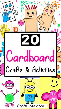 some crafts and activities for children to do with the kids on their own birthday party