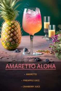 Mixed Fruit Alcoholic Drinks, Blender Alcohol Drinks, Disaronno Cocktails Recipes, Amaretto Aloha Cocktail Recipe, Strong Cocktails That Taste Good, Red Liquor Drinks, Bartesian Cocktail Maker Set Up Ideas, Patron Drinks Recipes, Classic Bar Drinks